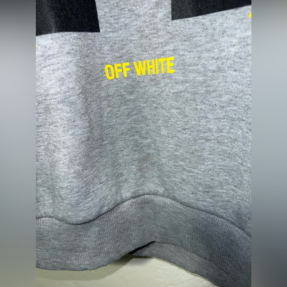 Off-White Gray Sweatshirt - Picture 7 of 9